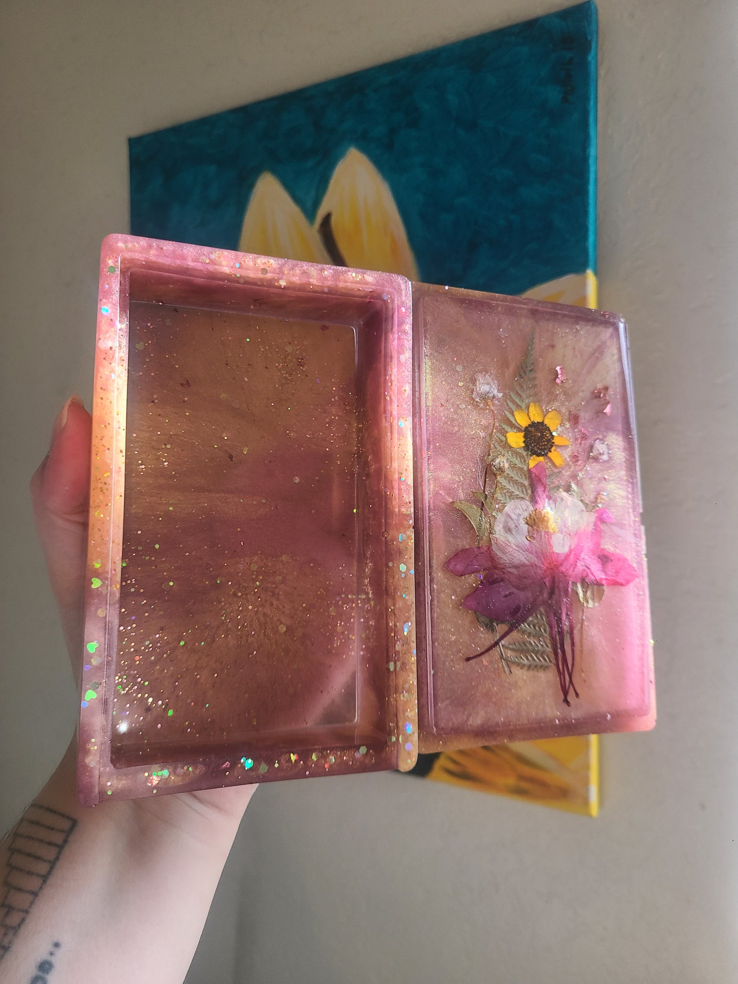 Floral Tarot Card Box