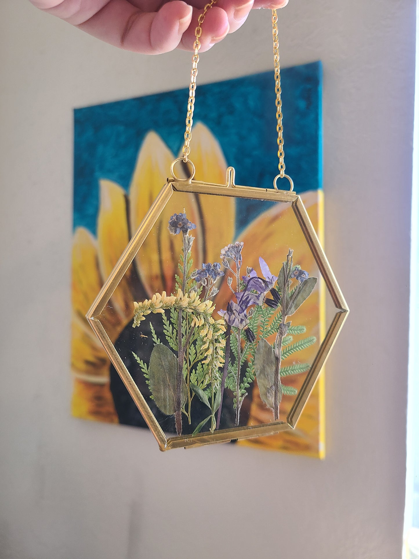 Framed Pressed Flowers