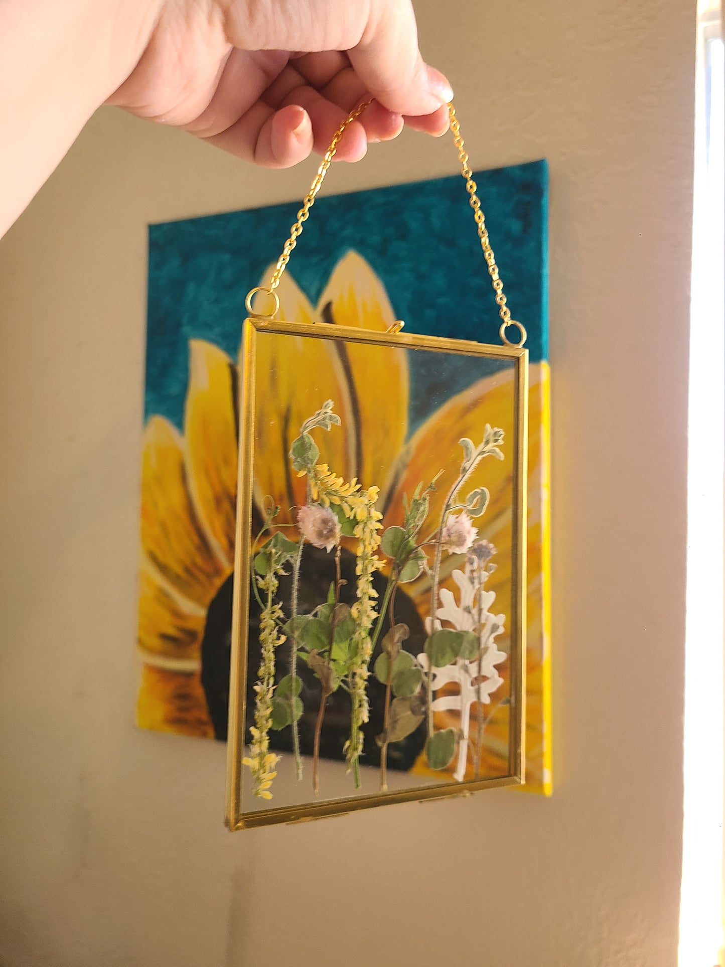 Framed Pressed Flowers