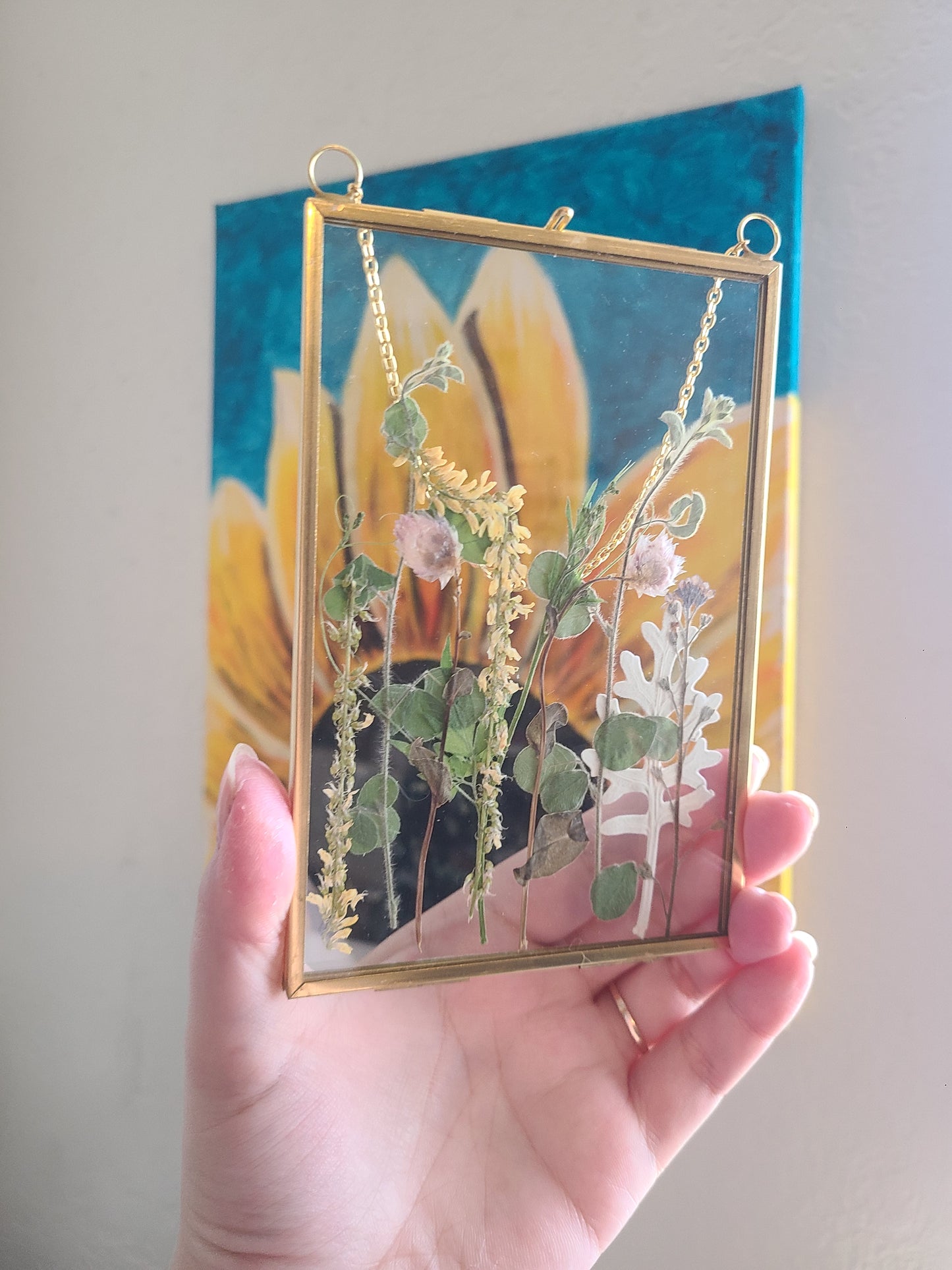 Framed Pressed Flowers