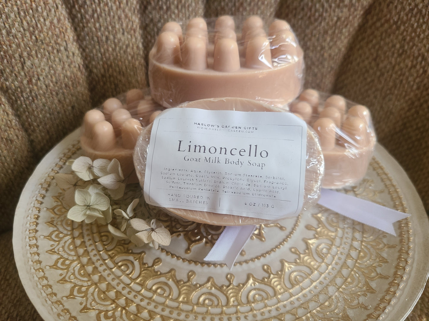 Limoncello Massage Bar Soap