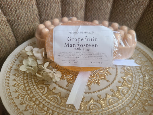 Grapefruit Mangosteen Massage Bar Soap