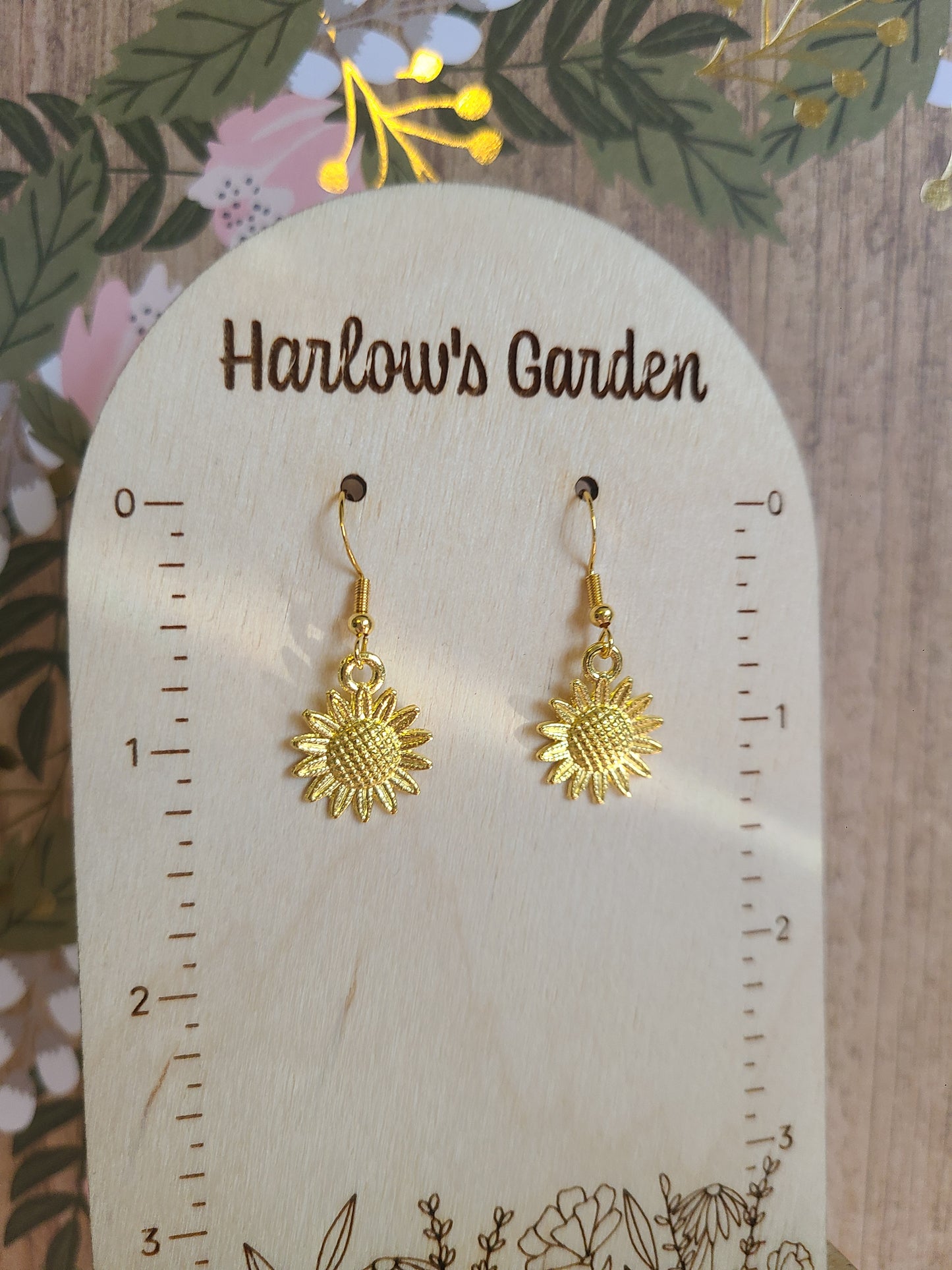 Sunflower Earrings