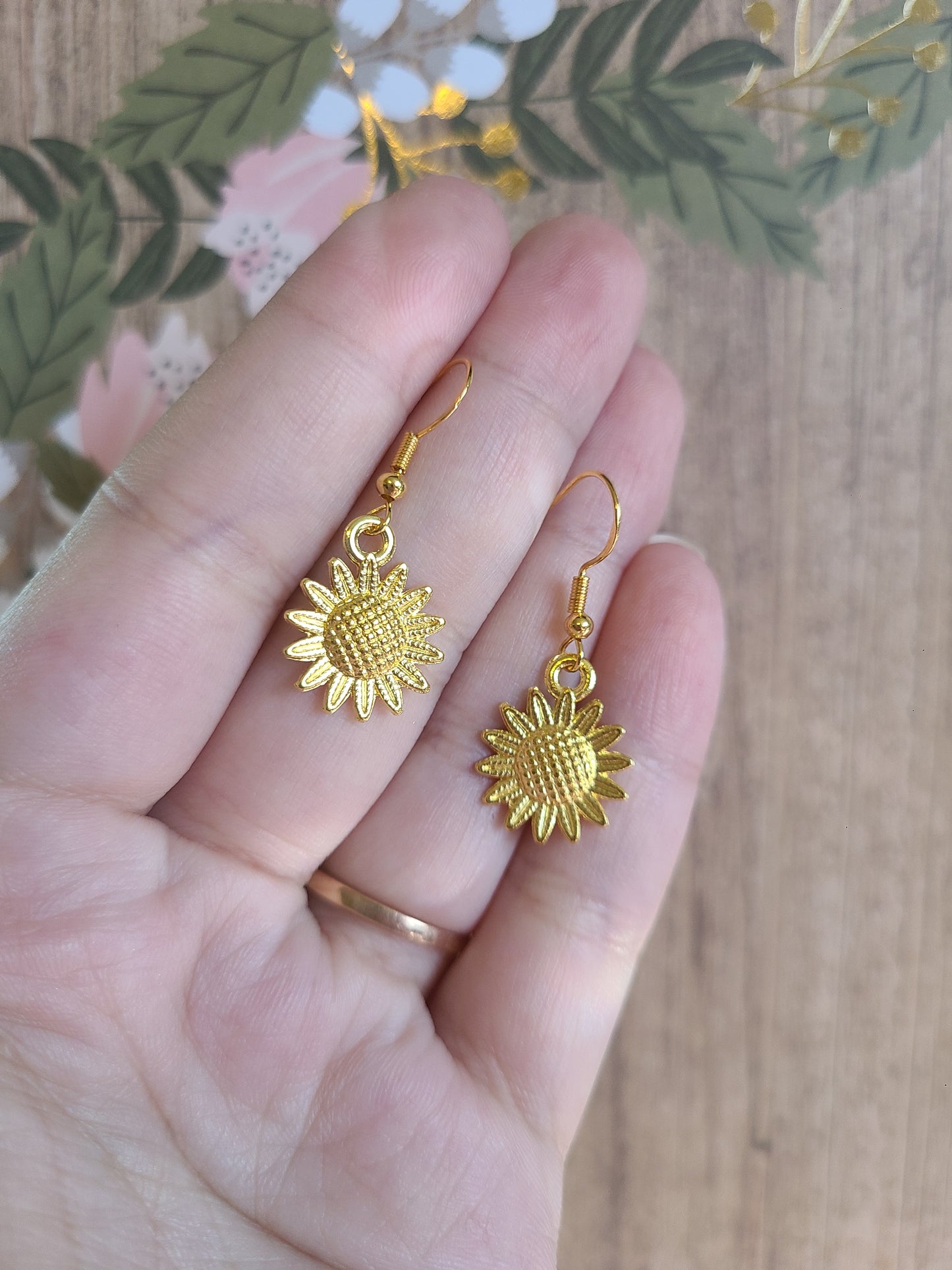 Sunflower Earrings