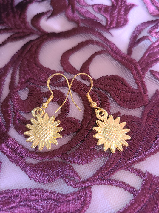 Sunflower Earrings