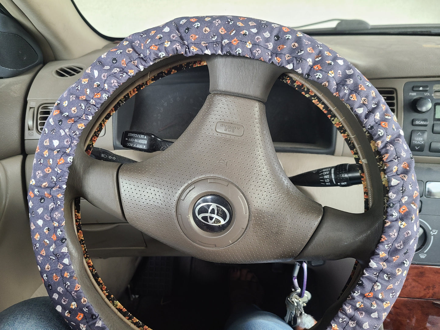 Cats Steering Wheel Cover