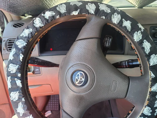 Ghost Steering Wheel Cover