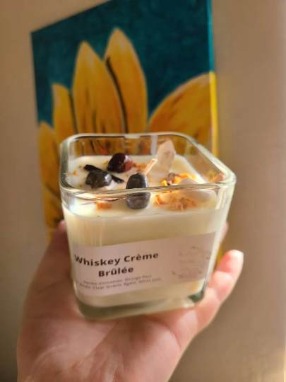 Whiskey Crème Brulee Candle
