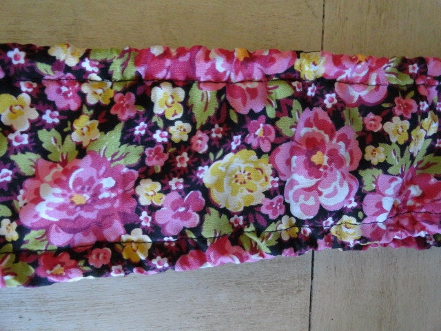 Pink/ Yellow Floral Steering Wheel Cover - Harlow's Store and Garden Gifts