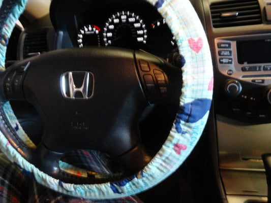 Cat Steering Wheel Cover, Cat Mom Gift - Harlow's Store and Garden Gifts