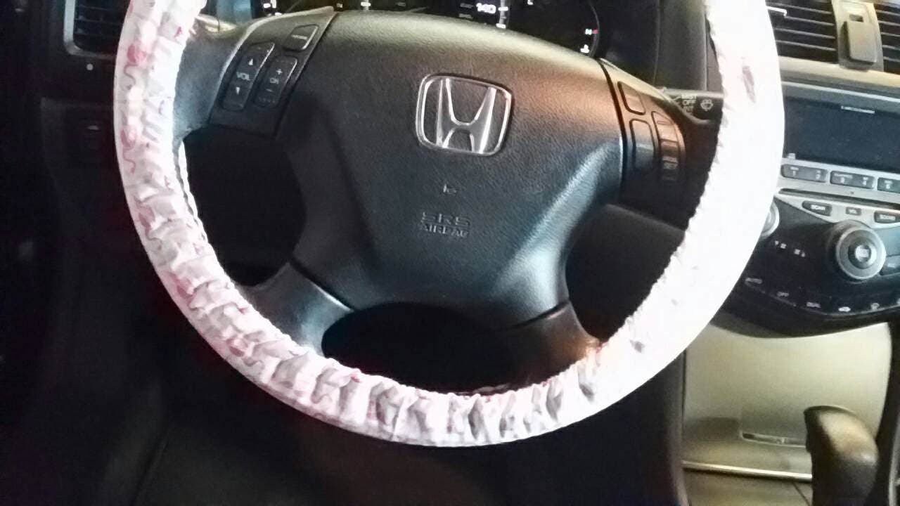 Flamingo Steering Wheel Cover - Harlow's Store and Garden Gifts