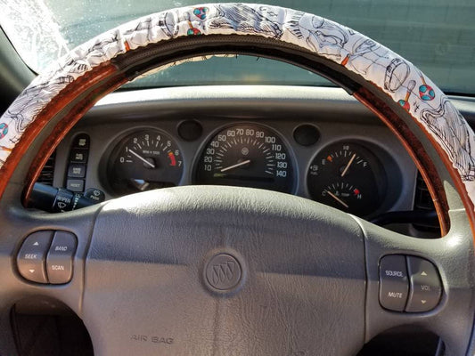 Musical Instruments Steering Wheel Cover - Harlow's Store and Garden Gifts