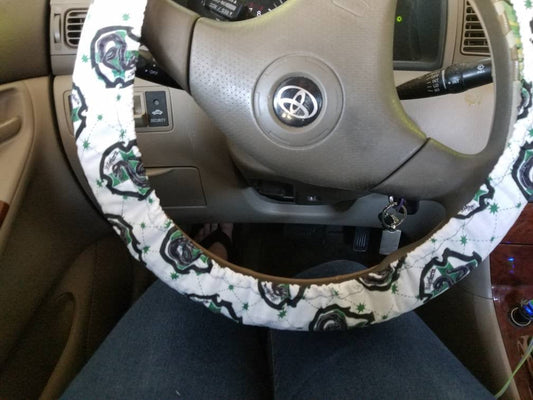 Steering Wheel Cover made with Licensed HP Fabric - Harlow's Store and Garden Gifts