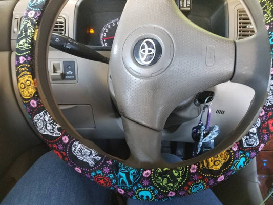 SW Steering Wheel Cover made with Licensed Disney Fabric - Harlow's Store and Garden Gifts