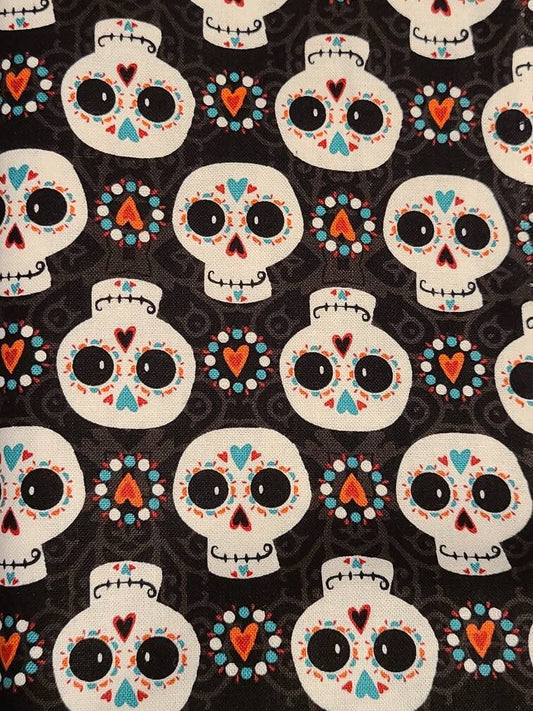 Sugar Skull Steering Wheel Cover - Harlow's Store and Garden Gifts