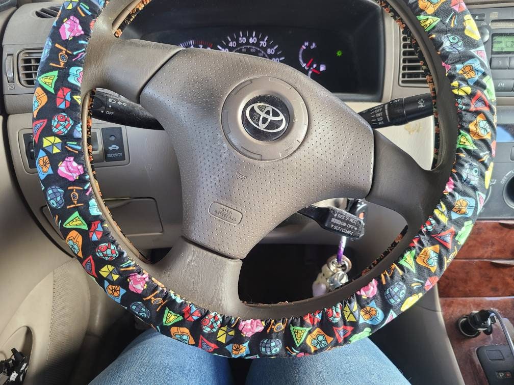 SW Steering Wheel Cover made with Licensed Disney Fabric - Harlow's Store and Garden Gifts