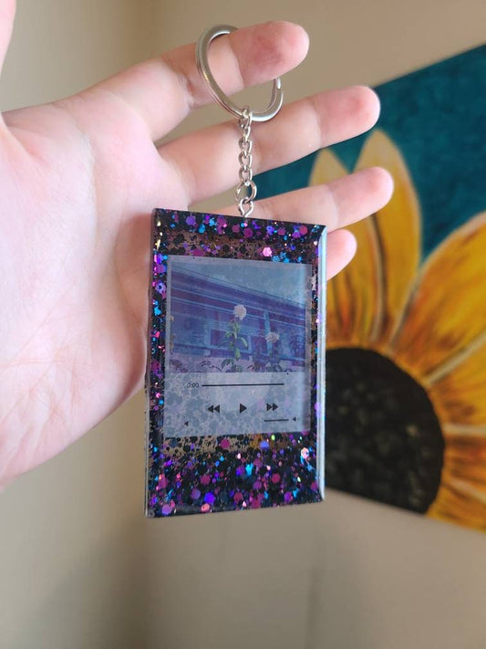 Polaroid Resin Keychain