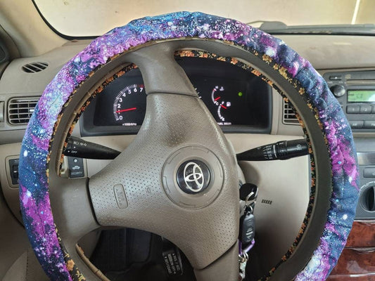 Galaxy Steering Wheel Cover - Harlow's Store and Garden Gifts