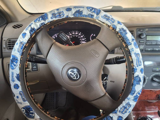 Steering Wheel Cover made with Licensed HP Fabric - Harlow's Store and Garden Gifts