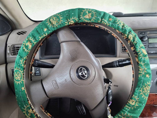 Steering Wheel Cover made with Licensed HP Fabric - Harlow's Store and Garden Gifts