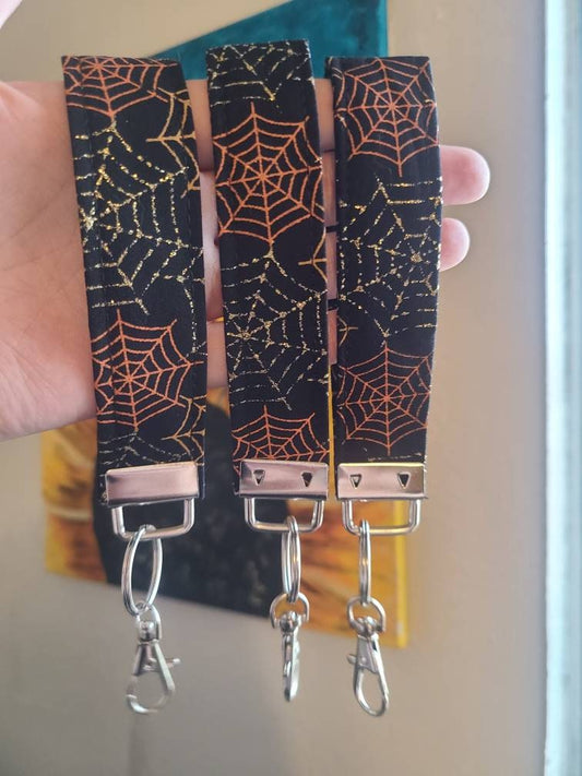 Halloween Wristlet Keychain, Handmade - Harlow's Store and Garden Gifts