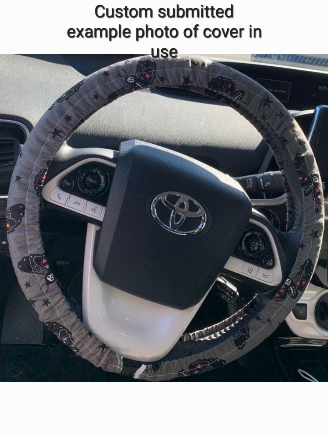 Steering Wheel Cover made with Licensed HP Fabric, Magic, Gifts for Her, 100% Cotton, Washable, Custom Car Accessories - Harlow's Store and Garden Gifts