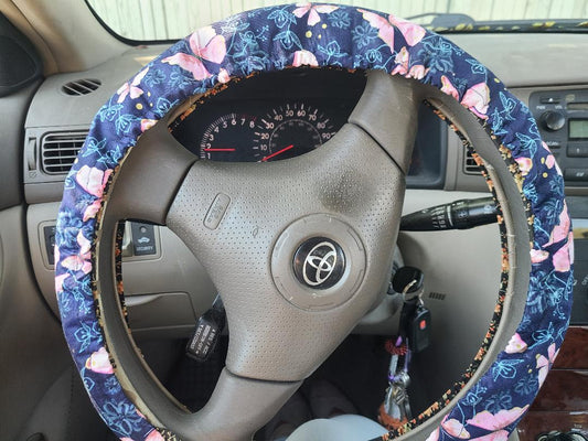 Butterfly Steering Wheel Cover - Harlow's Store and Garden Gifts