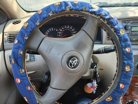 Steering Wheel Cover made with Licensed HP Fabric - Harlow's Store and Garden Gifts